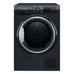 Hotpoint 9kg Heat Pump Tumble Dryer - Black - NTM1192BSKUK