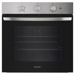 Indesit 60cm Single Oven -Stainless Steel - IO233XUK