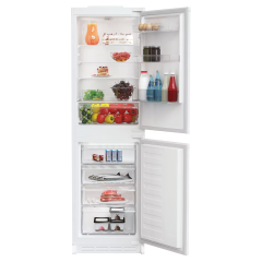 Indesit 50/50 Integrated Fridge Freezer - Sliding Hinge - KINS1261B4UK