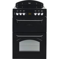 Leisure 60cm Double Oven Electric Cooker - Black - CLA60CEK 