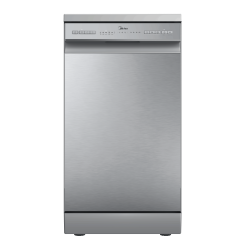 Midea 45cm Freestanding Dishwasher - Silver - MDWEF1034C(S)