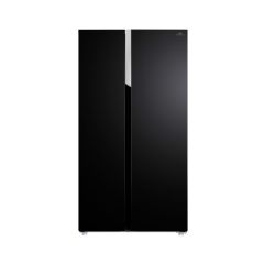 New World Frost Free American Fridge Freezer - Black - NWSBS525B