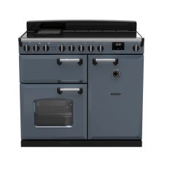 Rangemaster 100cm Classic Deluxe Induction Range Cooker - CLDL100EIPSTB/CM1 - Stone Blue