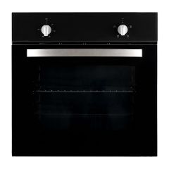 SIA Built In (Static) Single Oven - Black - SSO59BL