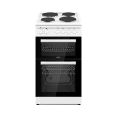 Solt 50cm Twin Cavity Electric Cooker - White - STCC50WH