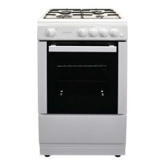 Statesman 50cm Gas Cooker - White - Studio2 