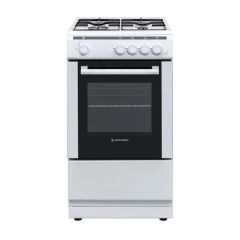 White Knight 50cm Gas Cooker - White - ATSCG50W